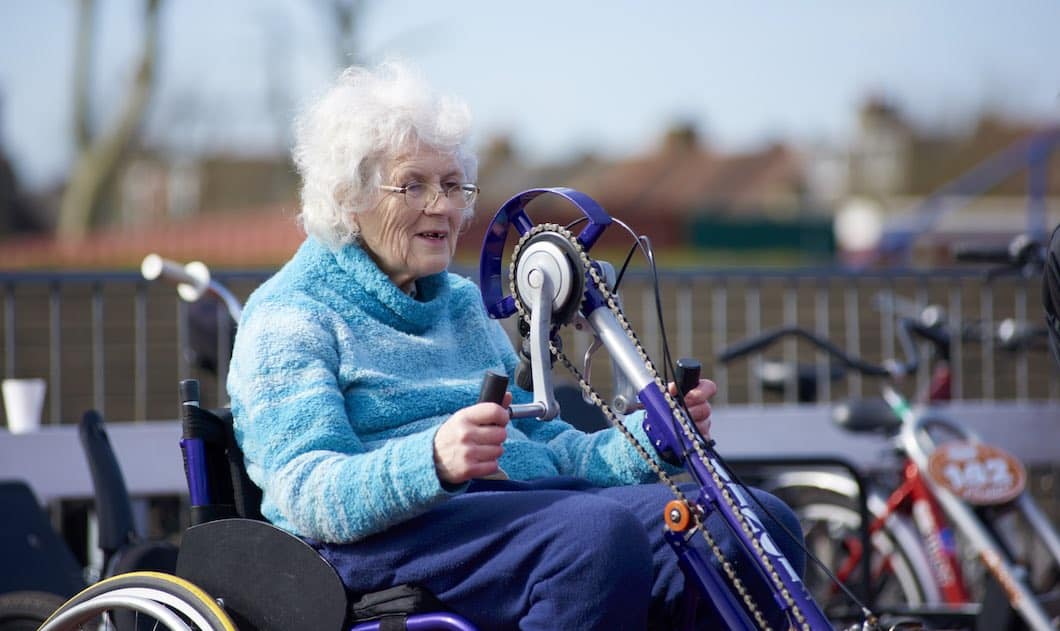 disabled cycling