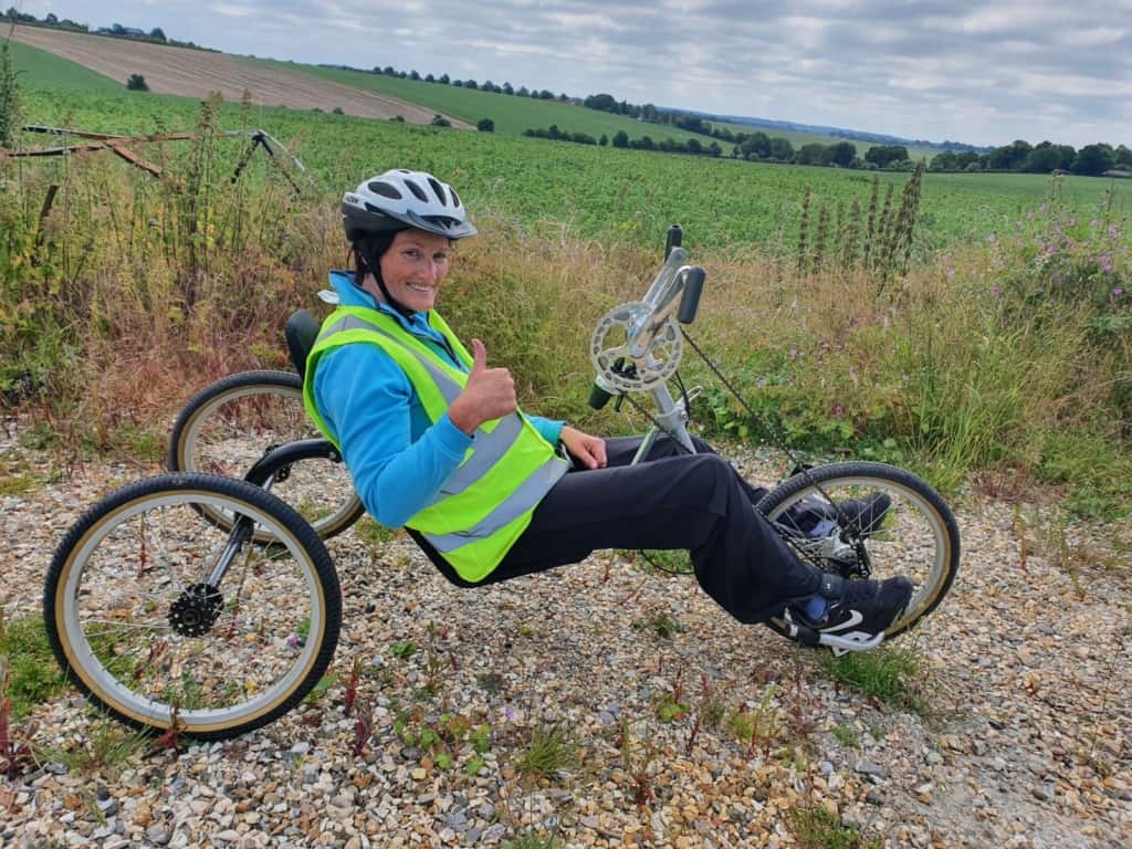 Recumbent bike for clearance disabled