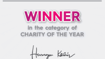 Celebrating our Charity of the Year Award!