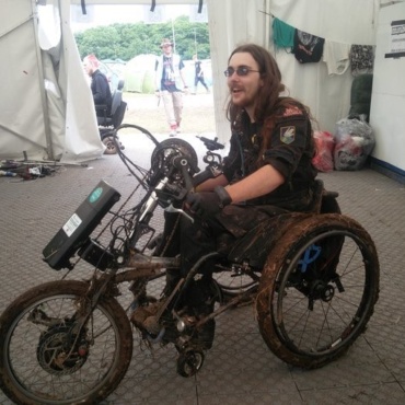 Mourning the passing of Richard Bennett aka Heavy Metal Handcyclist – by Isabelle Clement